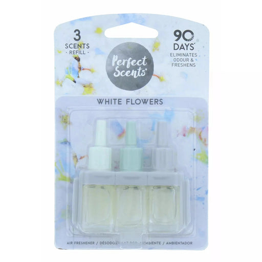 Perfect Scents White Flowers Air Freshener Refill - Compatible with 3volution