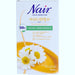 Nair Chamomile Body Wax Strips for Sensitive Skin, 16 Pack