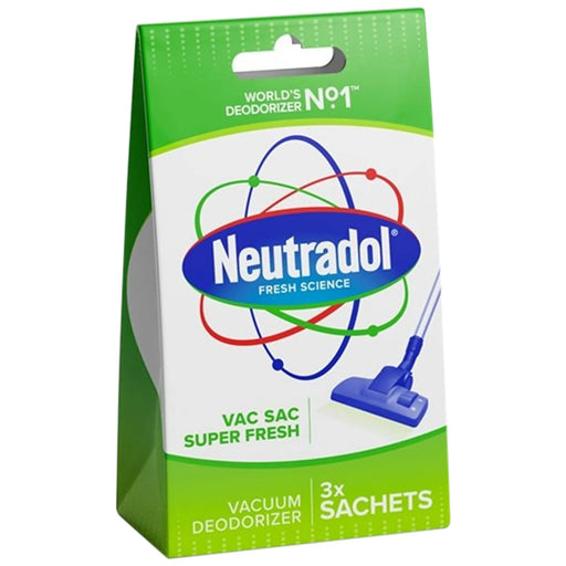 Neutradol Vac Sac Super Fresh Vacuum Deodoriser - 3 Sachets