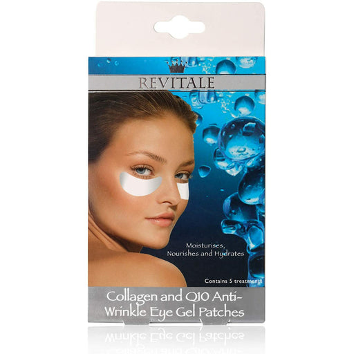 Revitale Collagen & Q10 Anti Wrinkle Eye Gel Patch 5 Pack