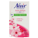 Nair Cherry Blossom Body Wax Strips for Sensitive Skin, 20 Pack