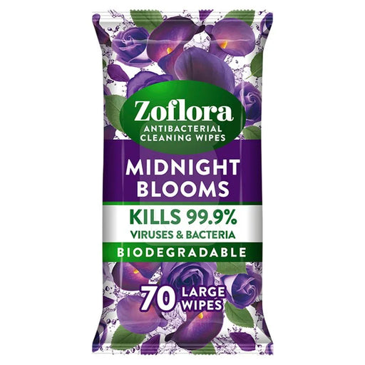Zoflora Wipes Midnight Bloom 70 Wipes