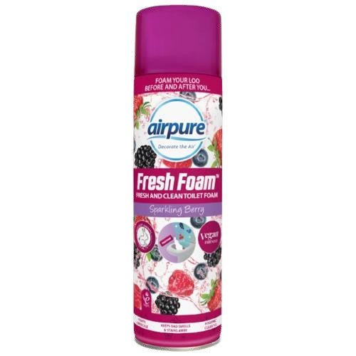 Airpure Fresh Foam Toilet Cleaner Sparkling Berry 500ml