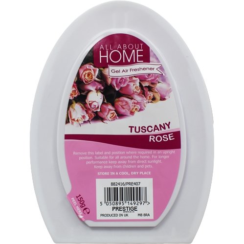 All About Home Tuscany Rose Gel Air Freshener 150g