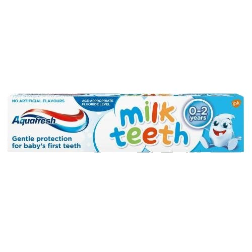 Aquafresh Milk Teeth Baby Toothpaste 0-2 Years 50ml