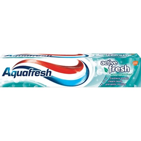 Aquafresh Toothpaste 100ml Triple Protection/Active Fresh