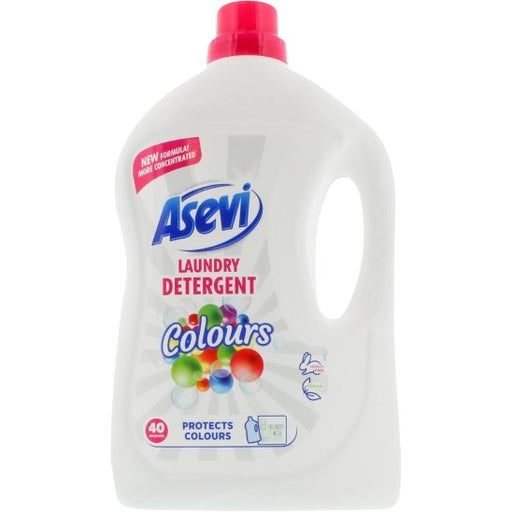 Asevi 2.4L Liquid Detergent Colours 40 Wash