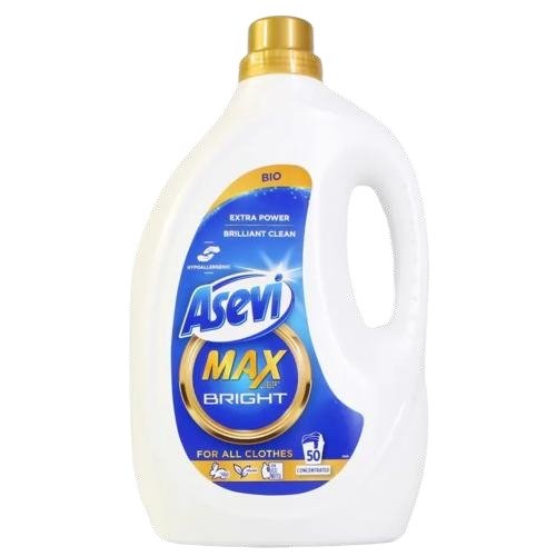Asevi Max Bright Laundry Detergent 2.5L, 50 Wash