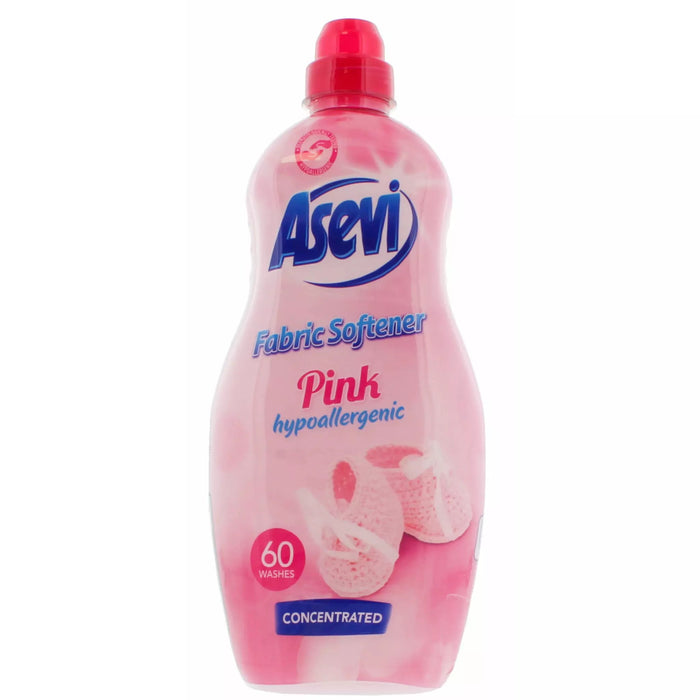 Asevi Pink Hypoallergenic Concentrated Fabric Softener 1.5 L