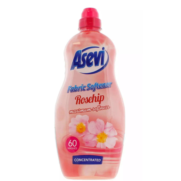 Asevi Rosehip Concentrated Fabric Softener 1.5 L, 60 Washes