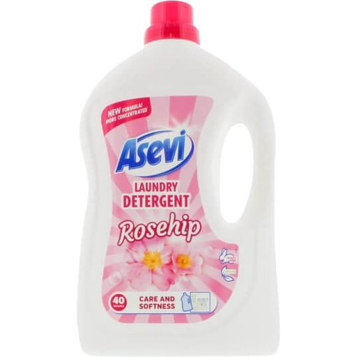 Asevi Rosehip Liquid Laundry Detergent 2.4L, 40 Wash