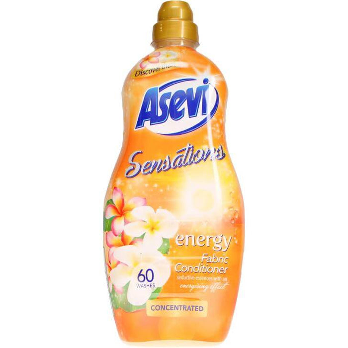 Asevi Sensations Energy Concentrated Fabric Softener  1.5L, 60 Washes