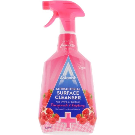 Astonish Anti Bacterial Surface Cleanser Pomegranate 750ml