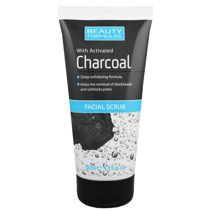 Beauty Formulas Charcoal Face Scrub 150 ml