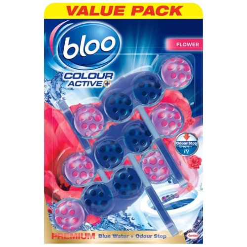 Bloo Colour Active Flower Rim Block, 3 Pack