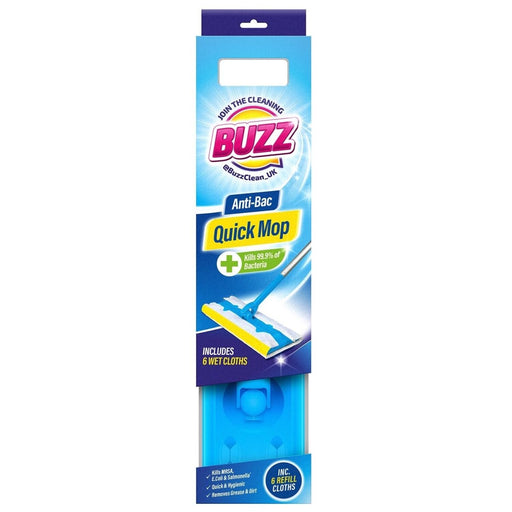 Buzz Anti-Bacterial Quick Mop Starter Set