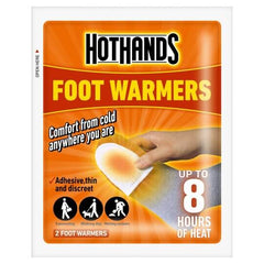 Hothands Adhesive Foot Warmers, 2 Pack