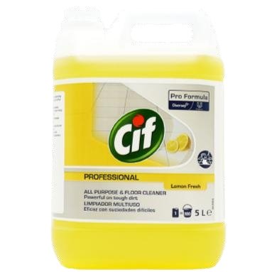 Cif All-Purpose & Floor Cleaner Lemon 5L
