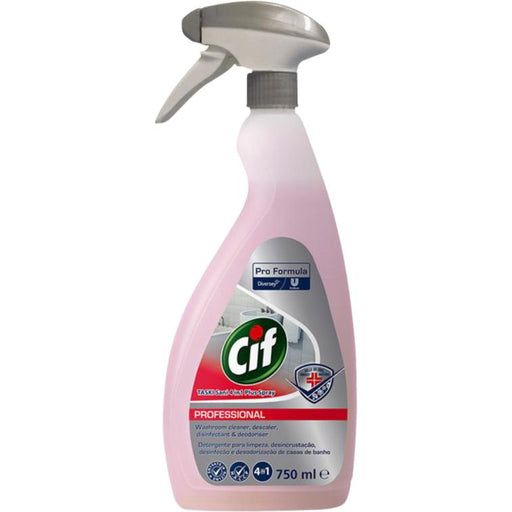 Cif Professional 4-in-1 Washroom Spray 750ml