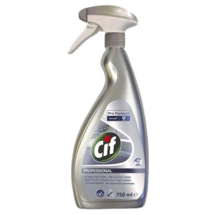 Cif Professional Stainless Steel Spray 750ml