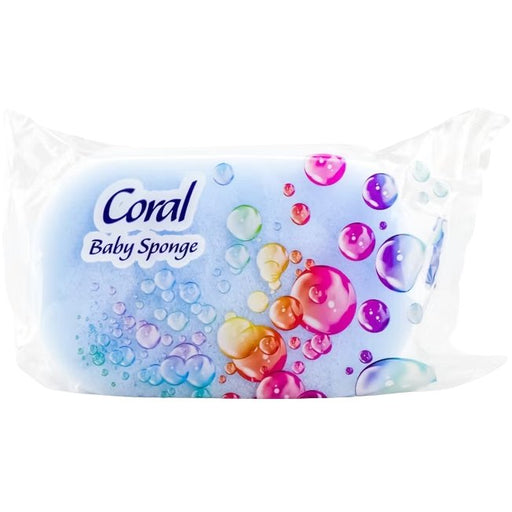 Coral Baby Bath Sponge