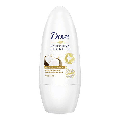 Dove Coconut & Jasmine Roll On Deodorant 50ml