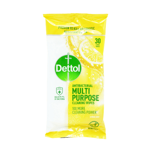 Dettol Citrus Multipurpose 30 Wipes
