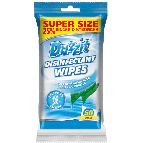Duzzit Disinfectant Wipes 50pk