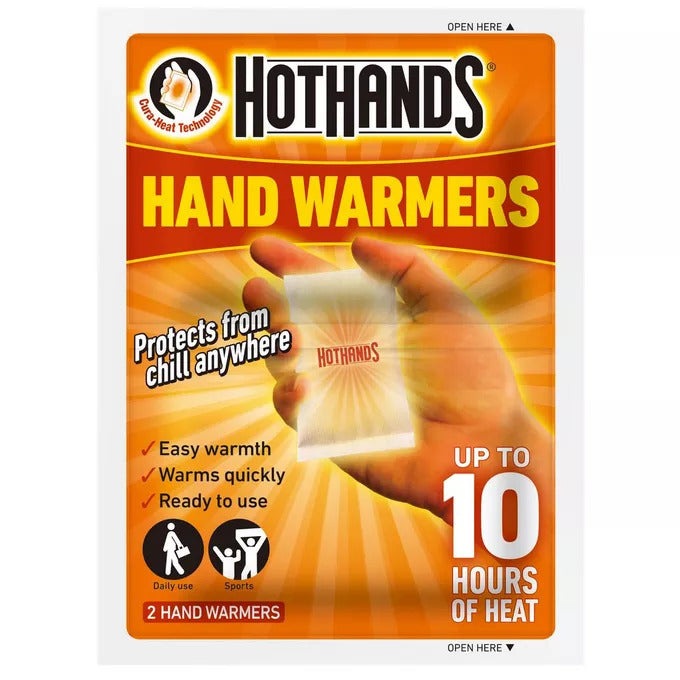Hothands Adhesive Hand Warmers, 2 Pack
