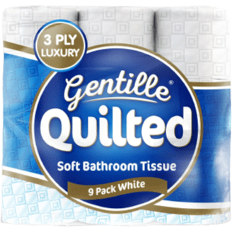 BB Home Toilet Tissue Paper Roll- 3-Ply, 200 pulls