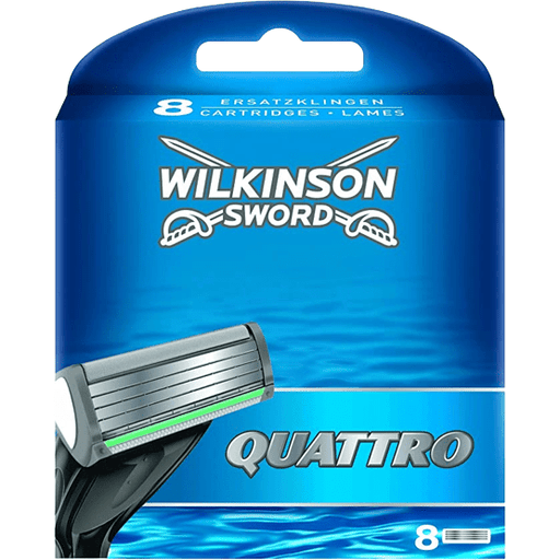 Wilkinson Quattro Blades, 8 Pack