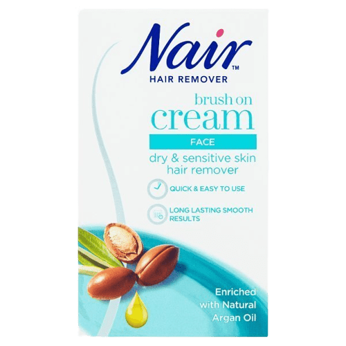 Nair Facial Brush-On Hair Removal Cream 50ml