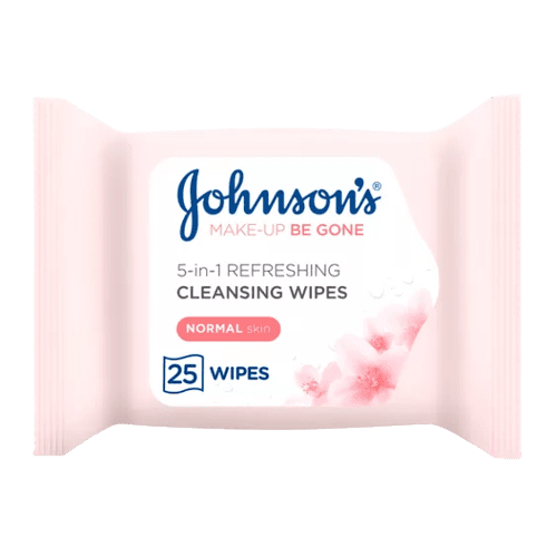 Johnsons Refreshing Make-Up Cleansing Wipes 25 Pack