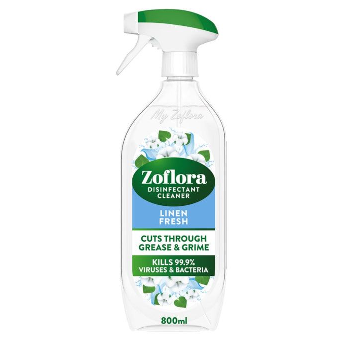 Zoflora Multi Purpose Disinfectant Spray Linen Fresh 800ml